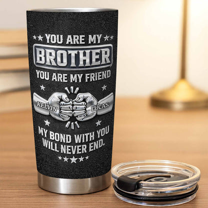 You Are My Brother, My Bond With You Will Never End, Handshake Design