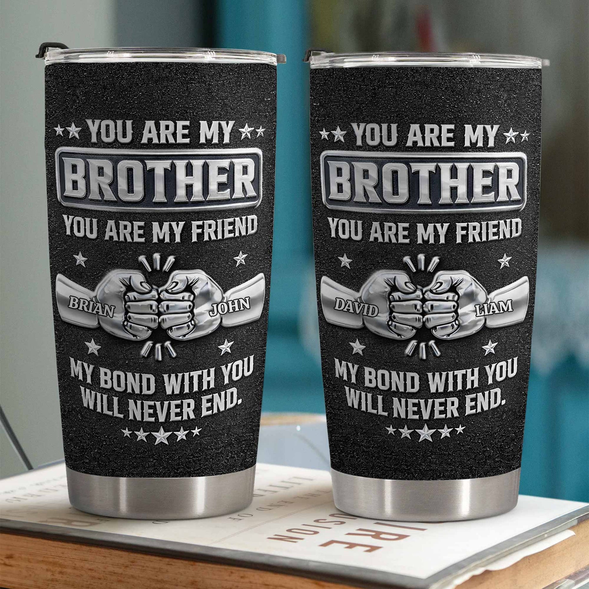 You Are My Brother, My Bond With You Will Never End, Handshake Design