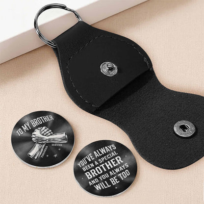 To My Brother, Special Brother Hands Keepsake