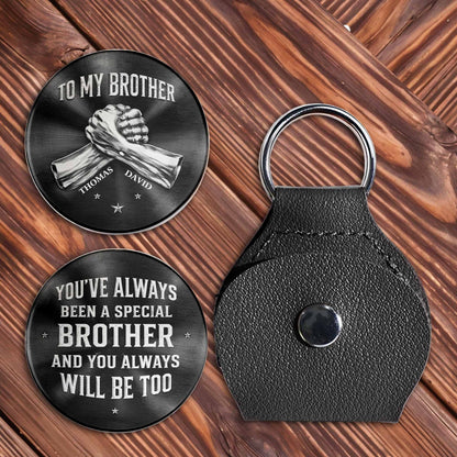 To My Brother, Special Brother Hands Keepsake