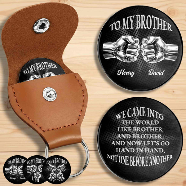 To My Brother We Came Into The World Fist Bump Design