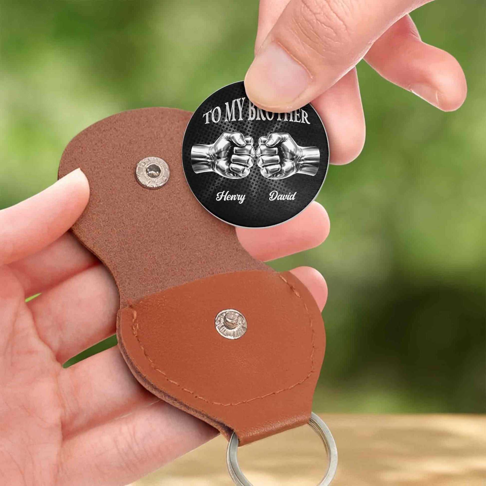 To My Brother We Came Into The World Fist Bump Design