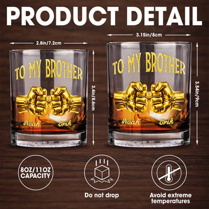 To My Brother Fist Bump Design