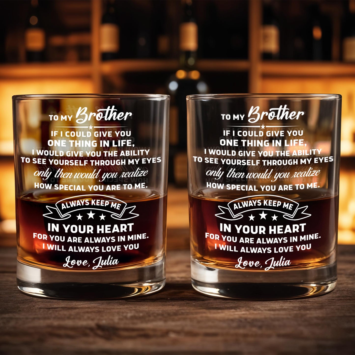 To My Brother, Always Keep Me In Your Heart