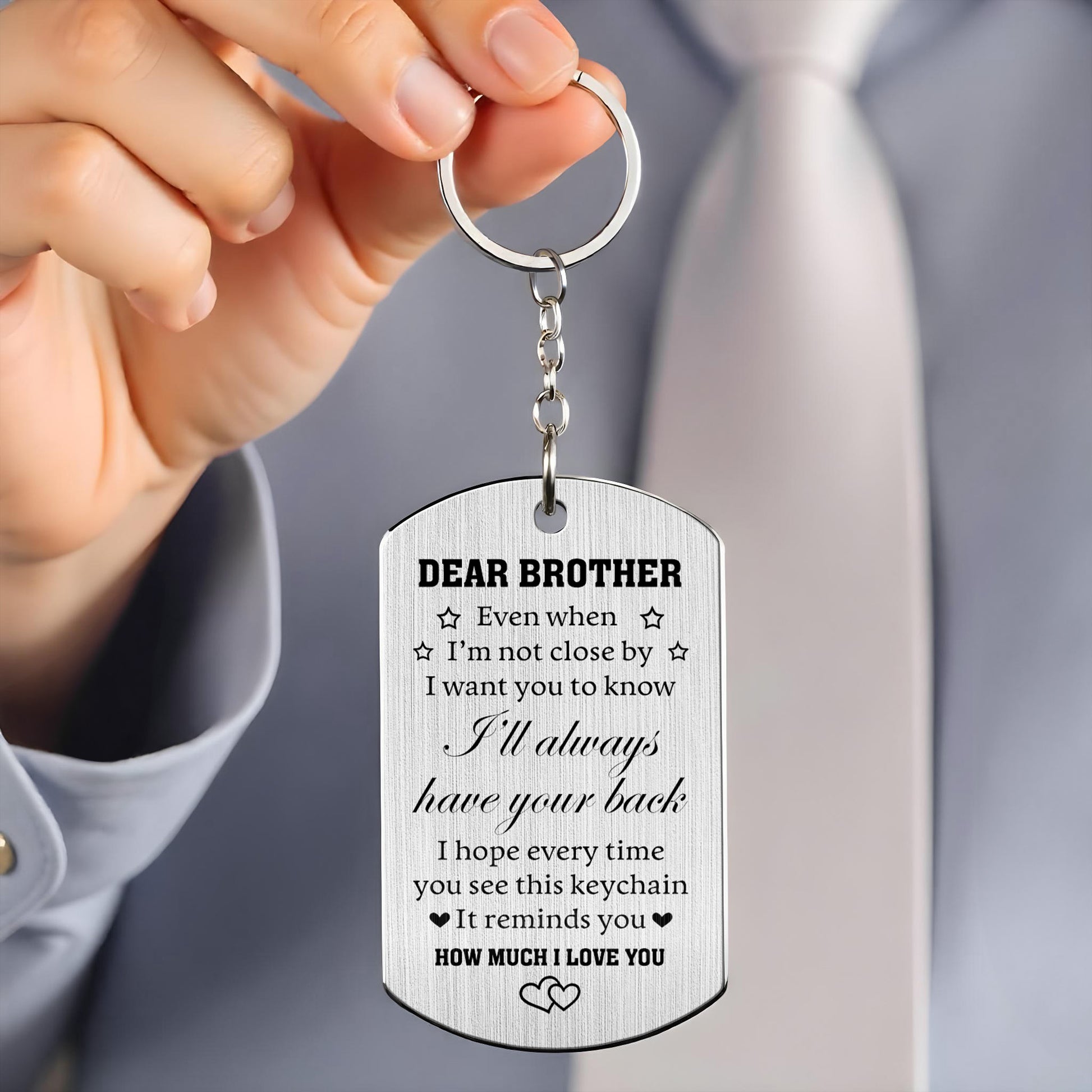 Dear Brother Even When I Am Not Close By Fist Bump Heart
