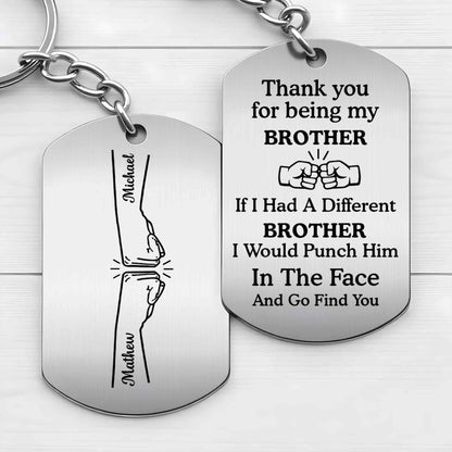 Thank You For Being My Brother Fist Bump Graphic