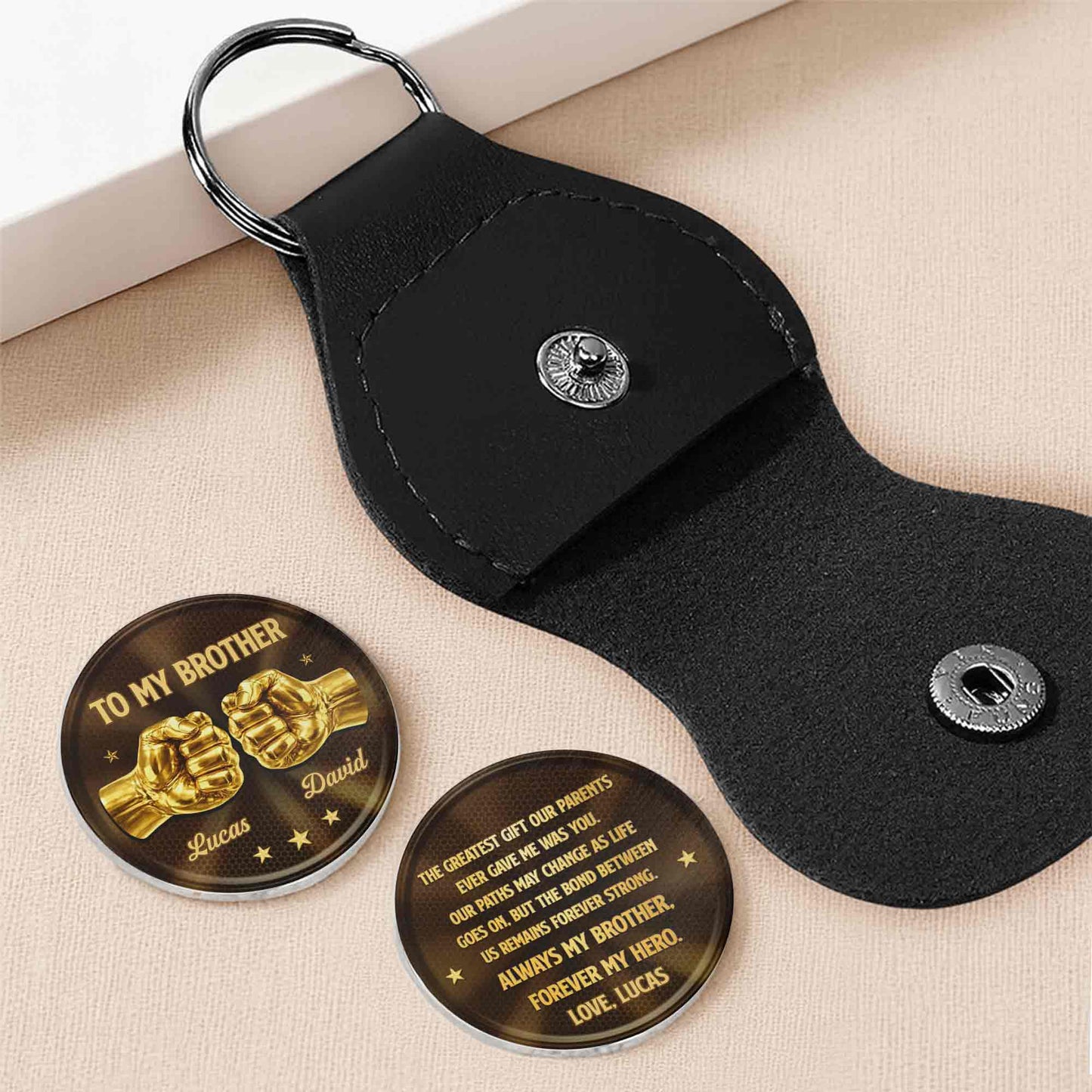 To My Brother The Greatest Gift Fist Bump And Stars