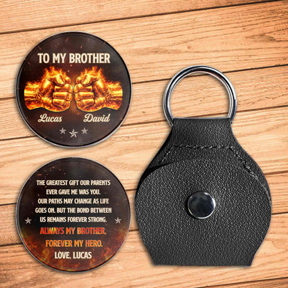 To My Brother Greatest Gift Fire Fist Bump Stars