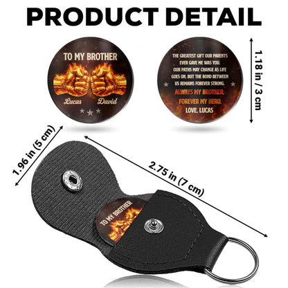 To My Brother Greatest Gift Fire Fist Bump Stars