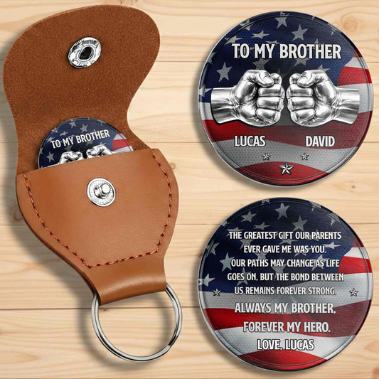 To My Brother The Greatest Gift Fist Bump American Flag