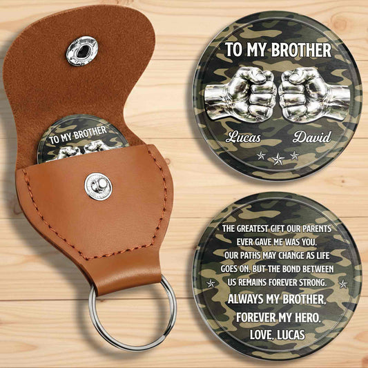 To My Brother The Greatest Gift Fist Bump Camo Design
