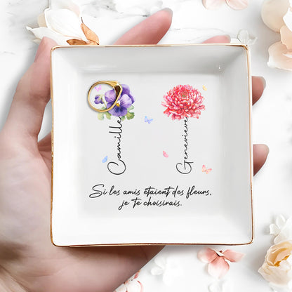 If Friends Were Flowers, I'd Choose You, Featuring Pansy and Chrysanthemum