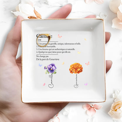 Unique, Talented, and Beautiful Cherish Authentic Self with Flowers