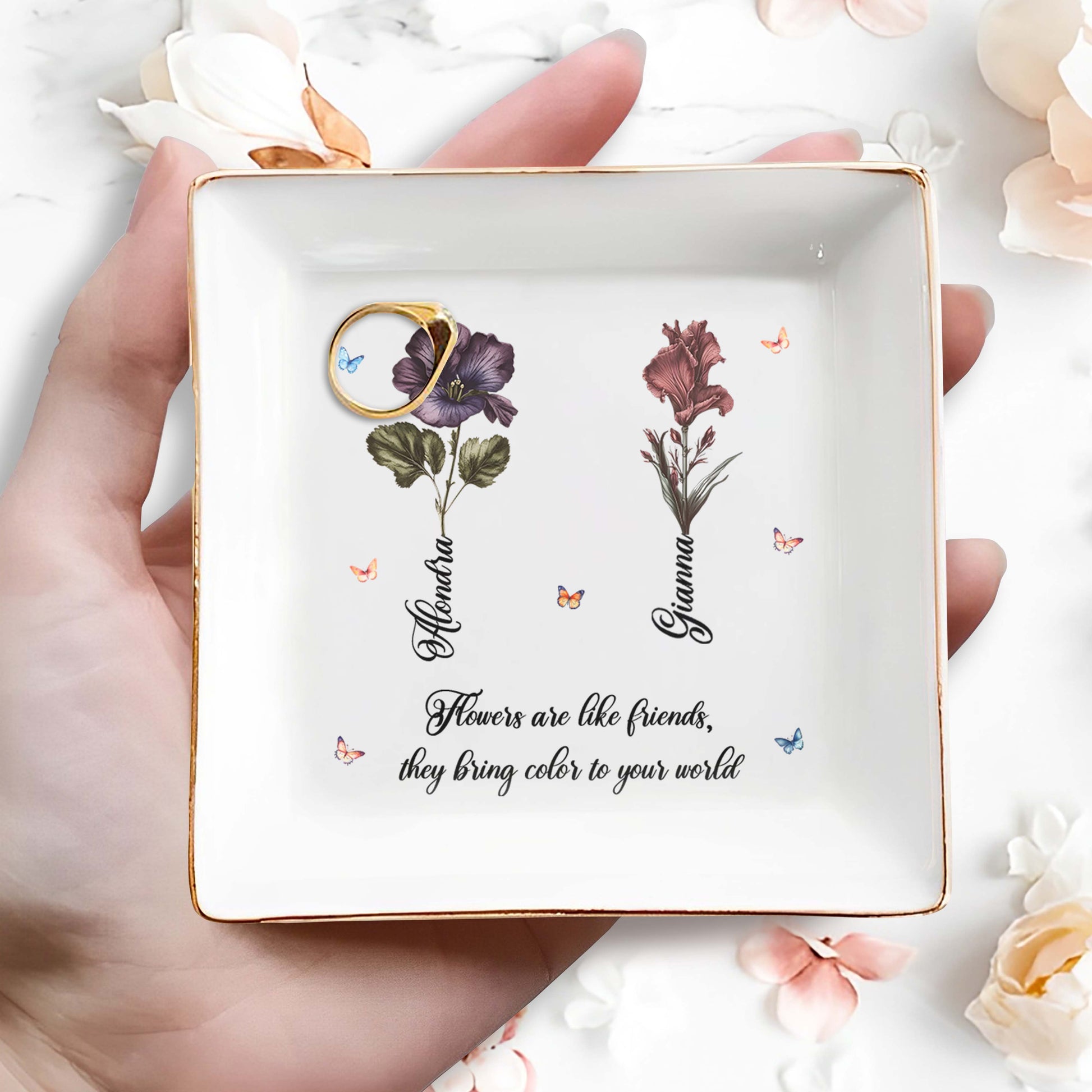 Flowers Are Like Friends, Bringing Color To Your World
