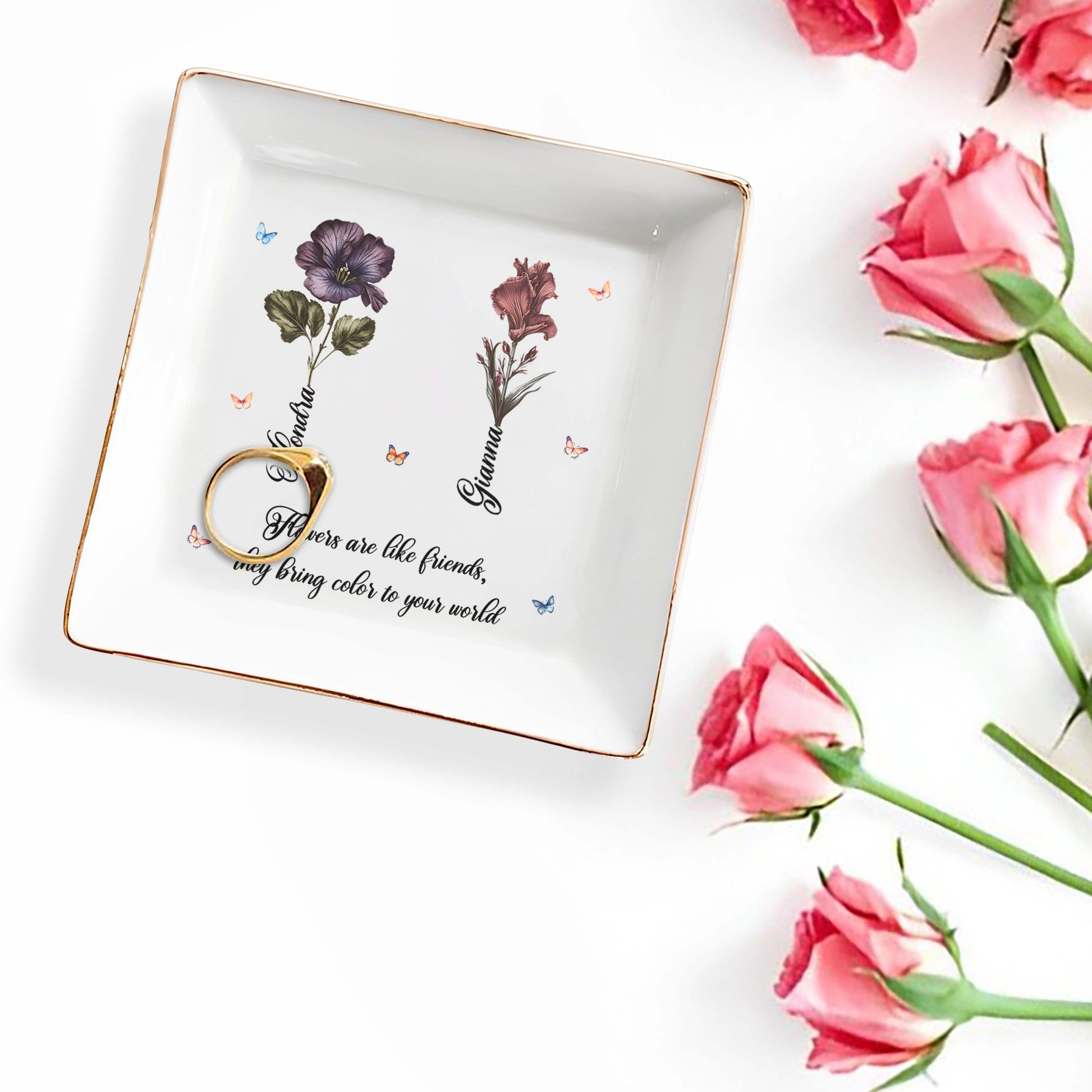 Flowers Are Like Friends, Bringing Color To Your World