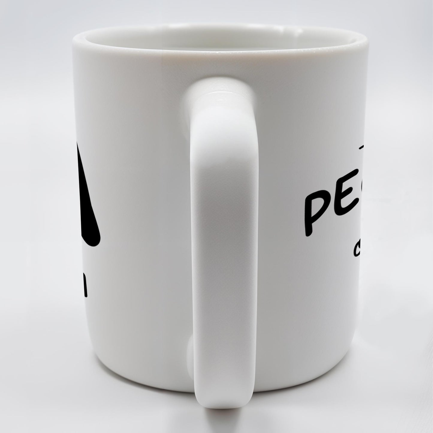 It's Too Peopley Outside Custom Coffee Mug