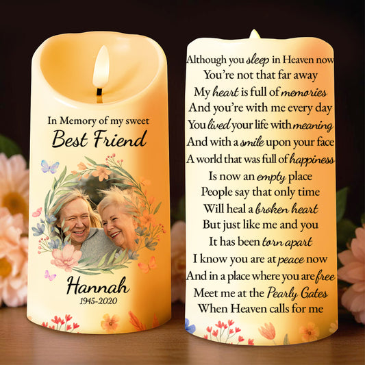 In Memory Of Sweet Best Friend, Meet At The Pearly Gates