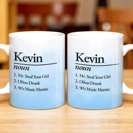 Personalized Name Definition Mug - Personalized Custom Coffee Mug - BST120_MG