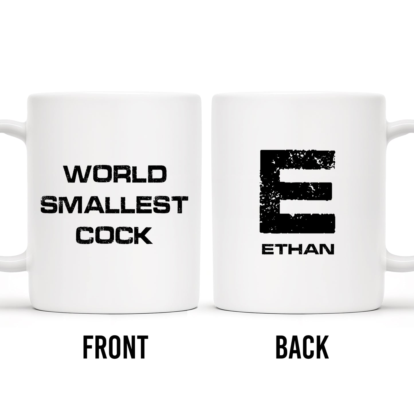 World's Smallest Smiley Face Humor Mug