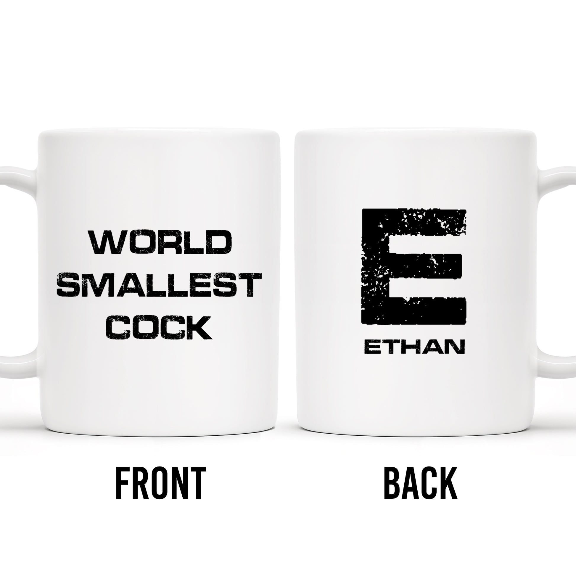 World's Smallest Smiley Face Humor Mug