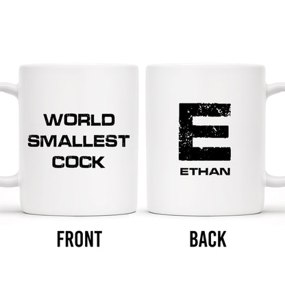 World's Smallest Smiley Face Humor Mug