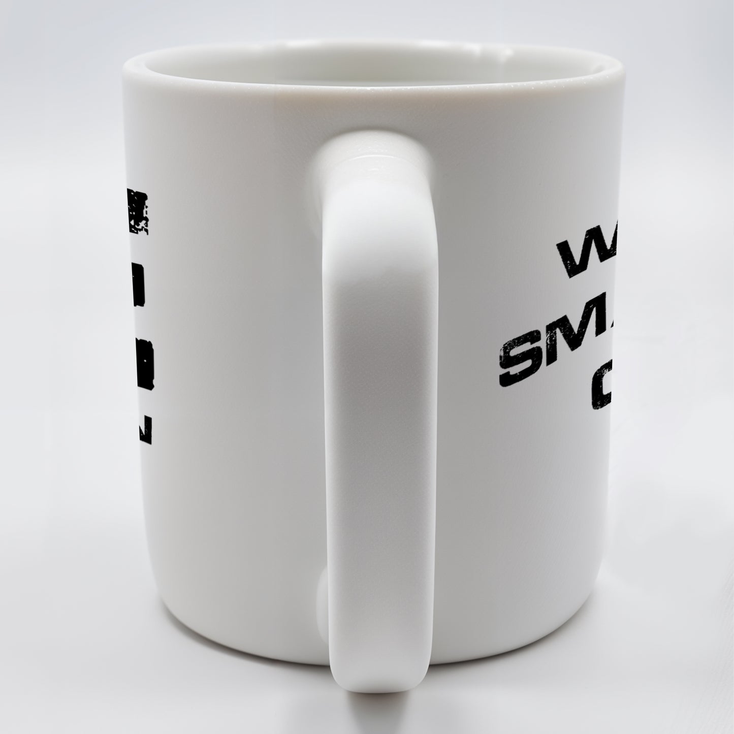 World's Smallest Smiley Face Humor Mug