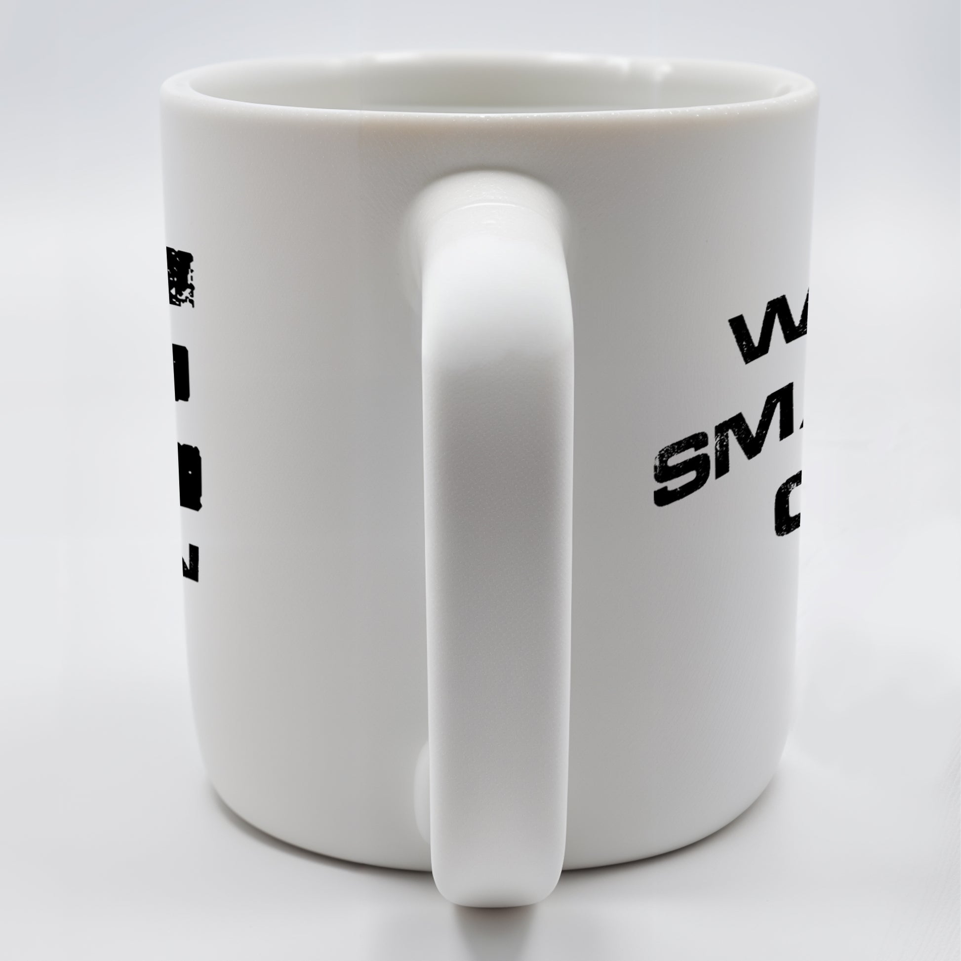 World's Smallest Smiley Face Humor Mug