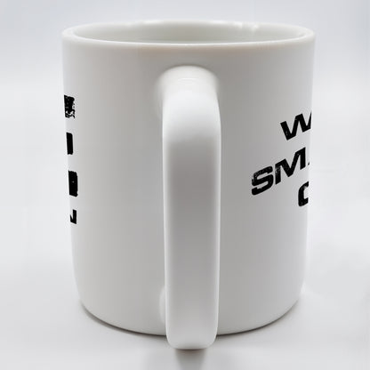 World's Smallest Smiley Face Humor Mug