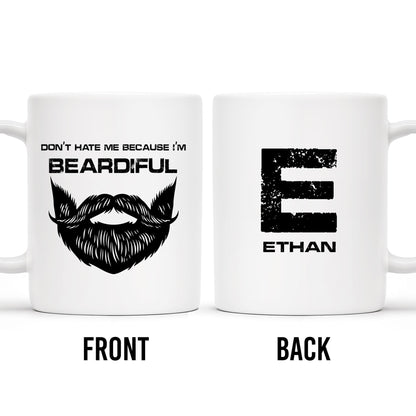 Don't Hate Me Because I'm Beardiful Mug