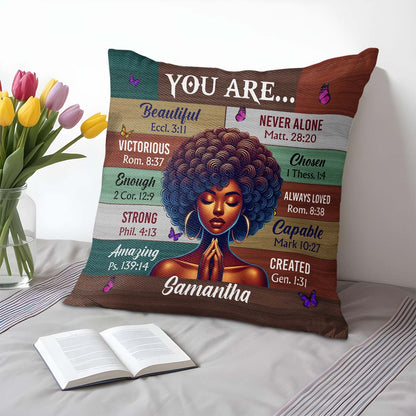 You Are Beautiful Strong Amazing Butterfly Woman Inspirational Verses