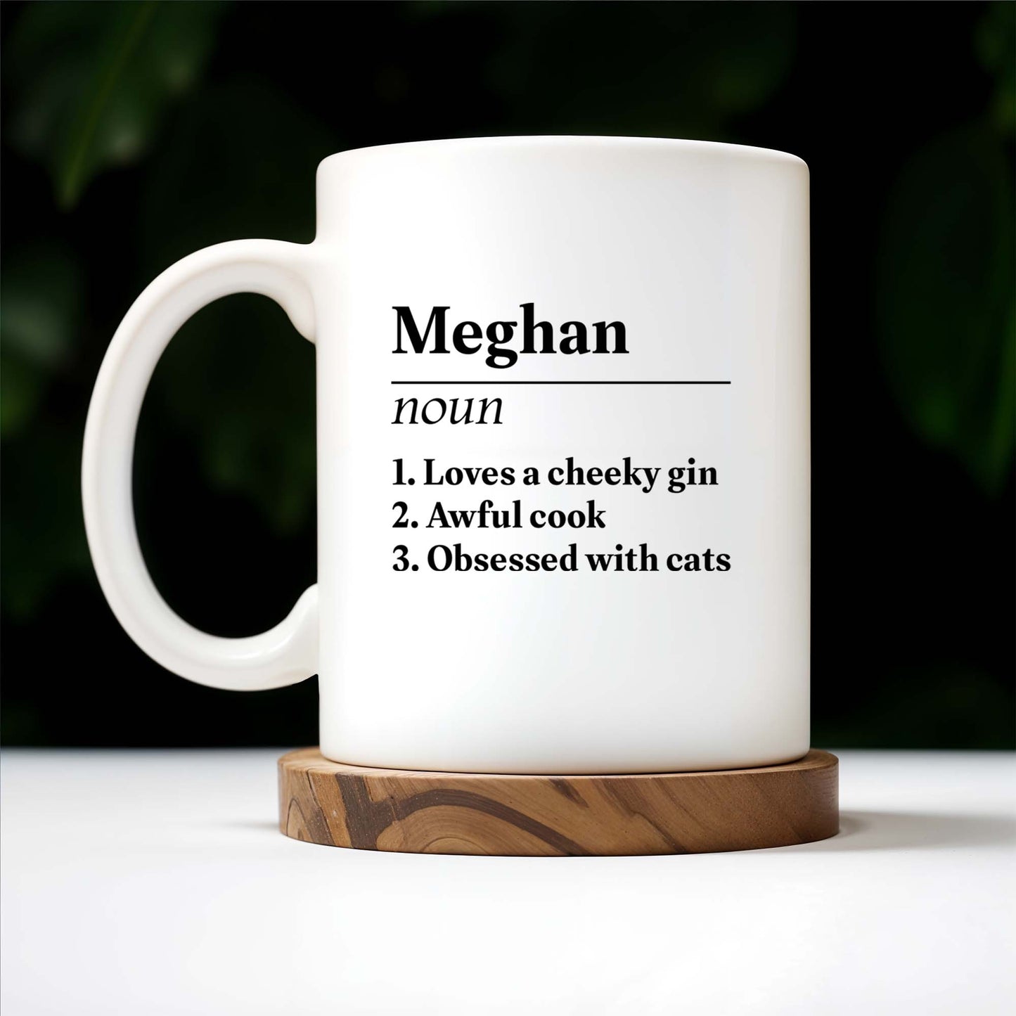 Loves A Cheeky Gin, Awful Cook, Obsessed With Cats Mug