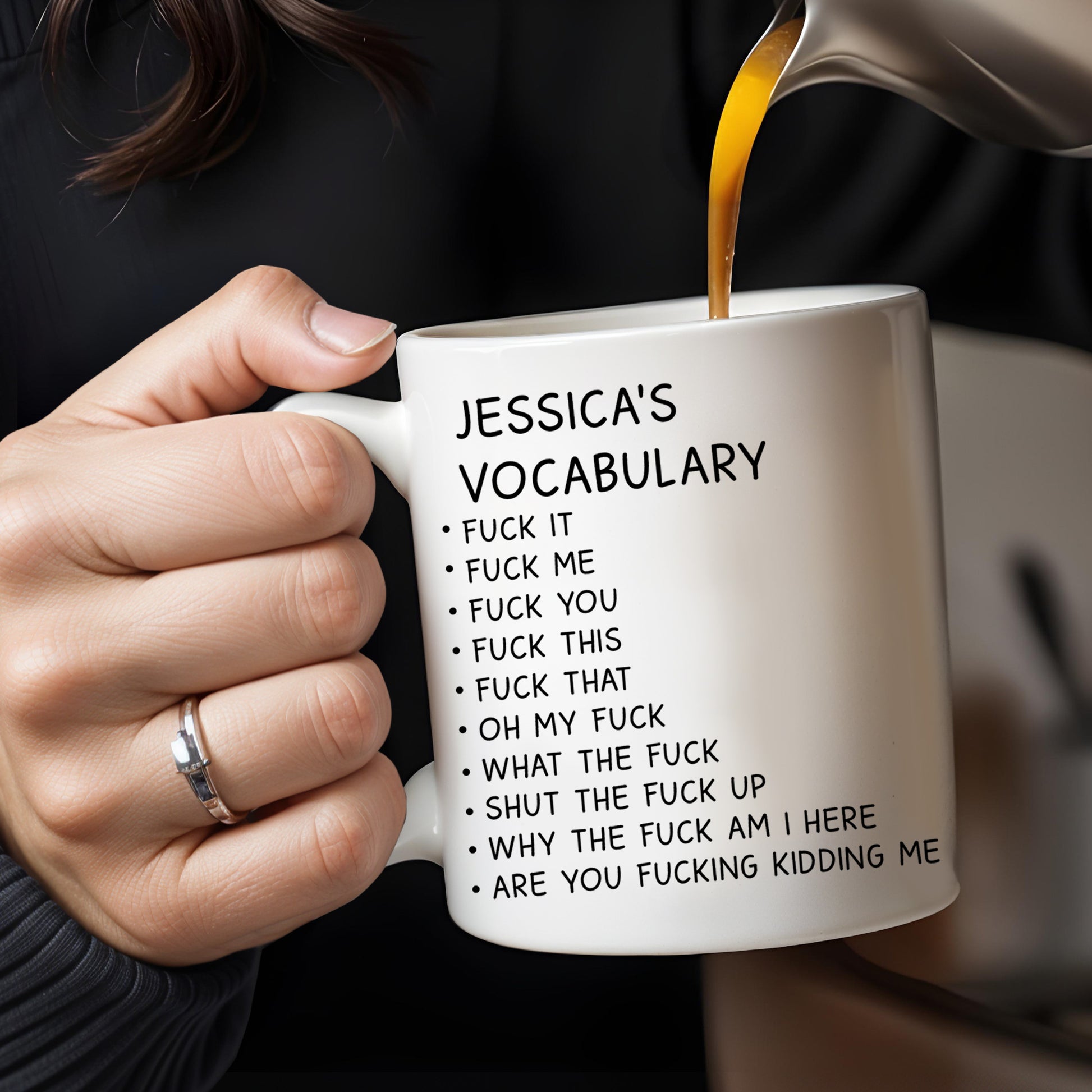 Custom Humorous Quote Mug Capture Every Mood