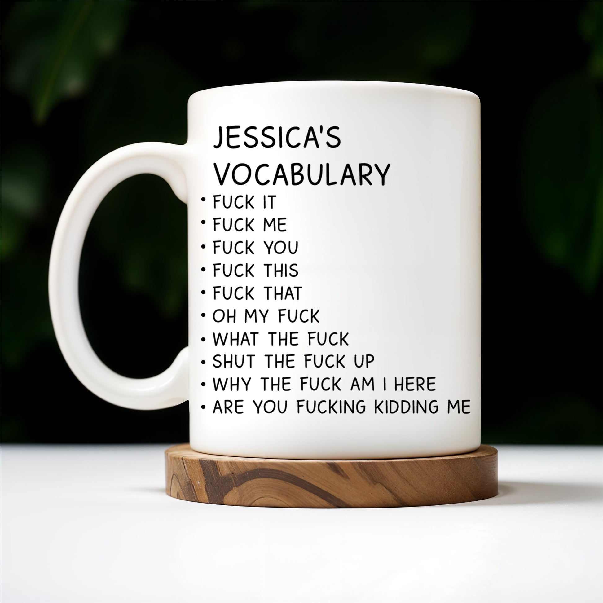 Custom Humorous Quote Mug Capture Every Mood