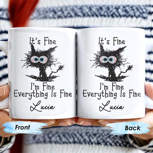 It's Fine, I'm Fine, Everything Is Fine Cartoon Character