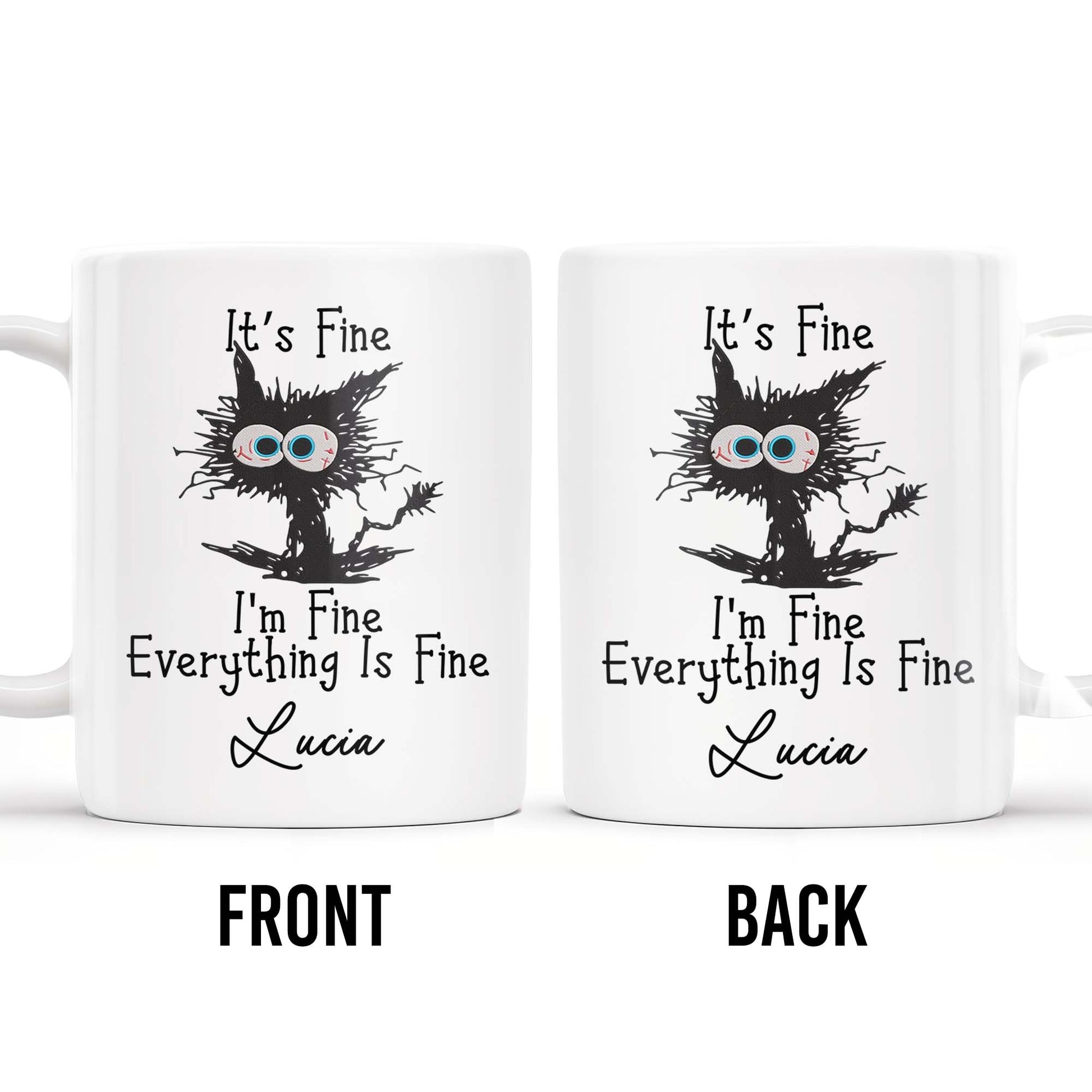 It's Fine, I'm Fine, Everything Is Fine Cartoon Character