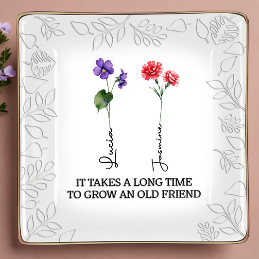 It Takes A Long Time To Grow An Old Friend, Pansy And Carnation