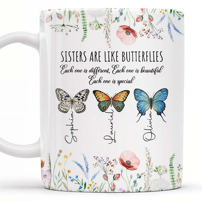 Sisters Are Like Butterflies Beautiful And Special