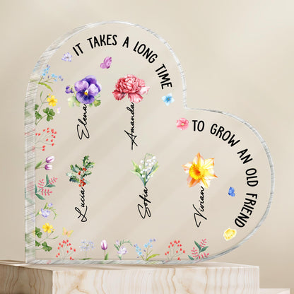 It Takes A Long Time To Grow An Old Friend With Beautiful Flowers