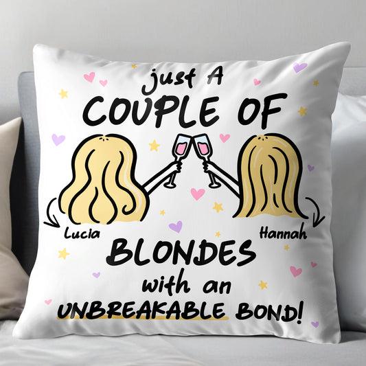Blondes With An Unbreakable Bond Toasting Hearts