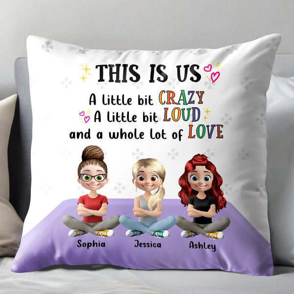 THIS IS US A Little Bit CRAZY, LOUD And A Whole Lot Of LOVE, Cartoon Characters