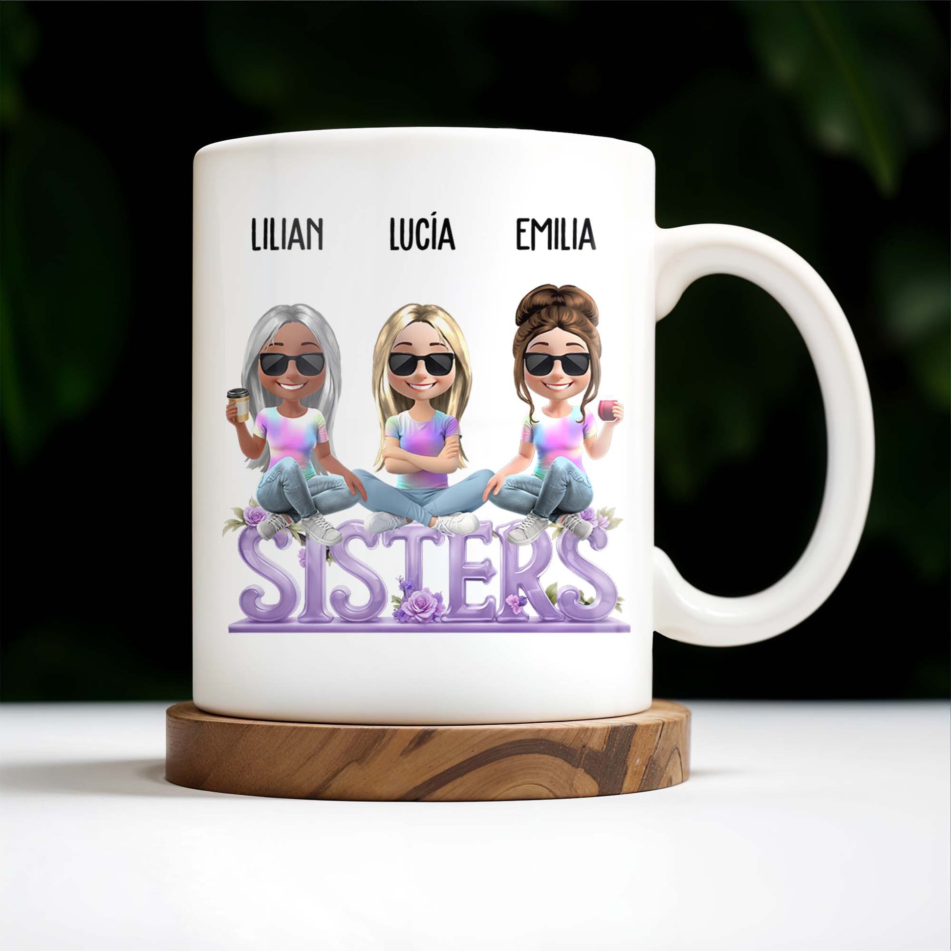 Sisters, Avatars And Flowers