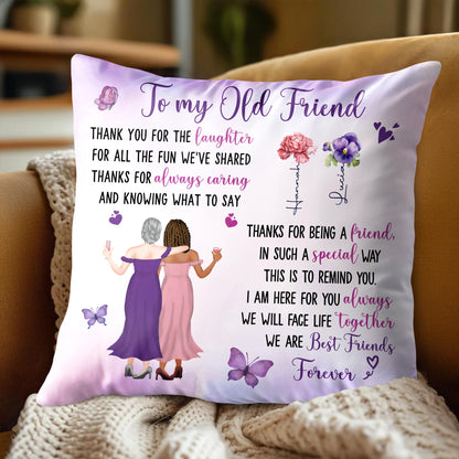 To My Old Friend, Thank You For The Laughter, Flowers and Butterflies