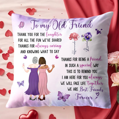 To My Old Friend, Thank You For The Laughter, Flowers and Butterflies