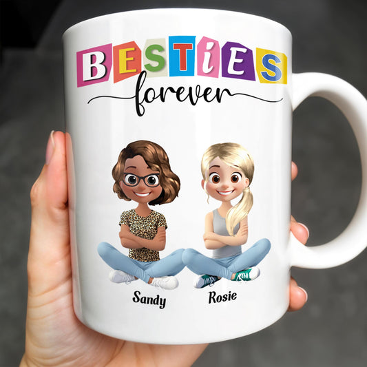 Besties Forever, Cartoon Characters