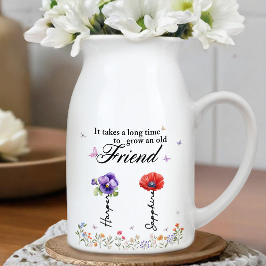 It Takes A Long Time To Grow An Old Friend, Flowers and Butterflies
