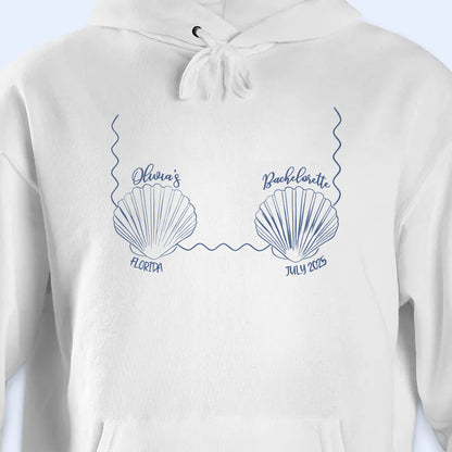 Seashells and Waves For Beach Bachelorette