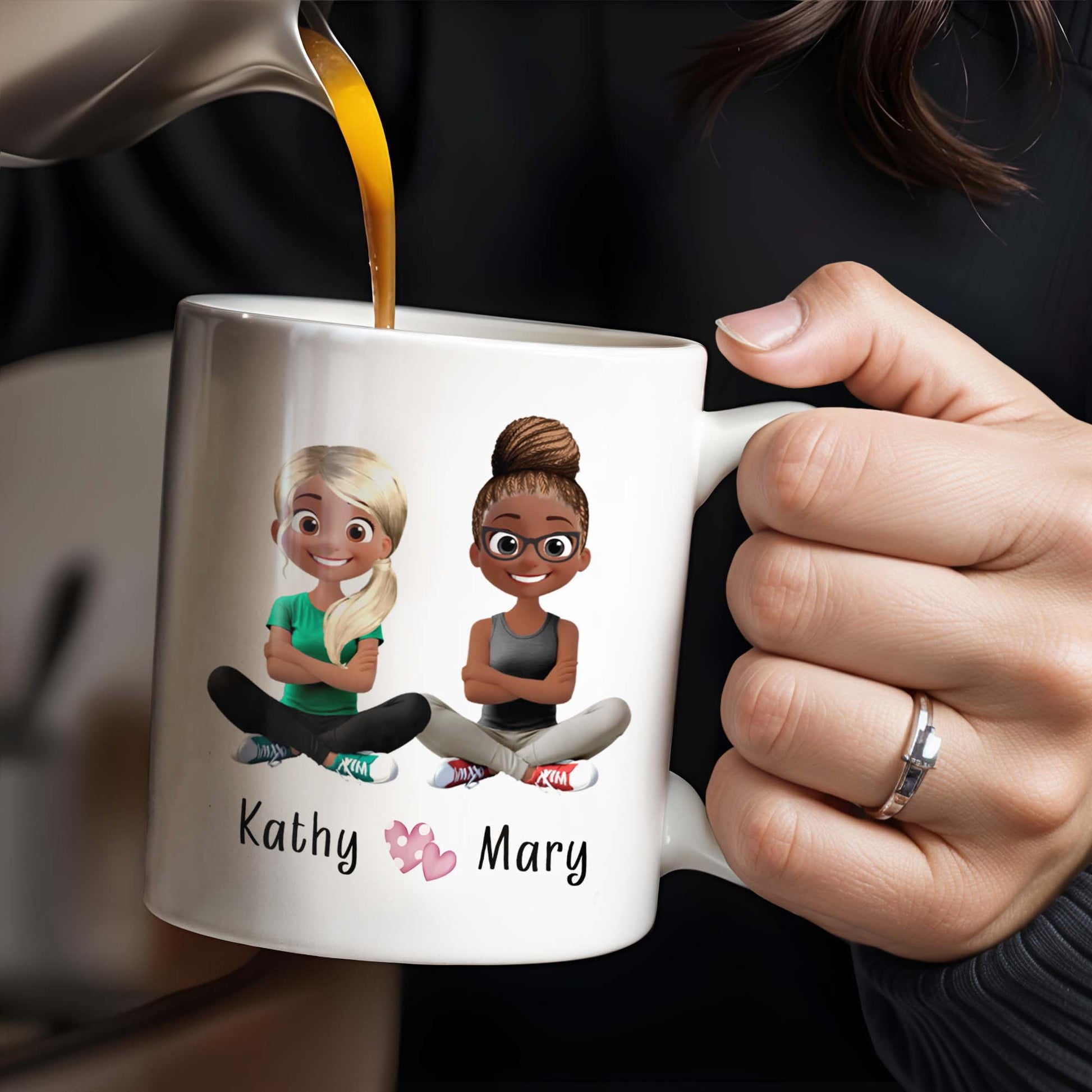 Celebrate Friendship, Customize with Your Names