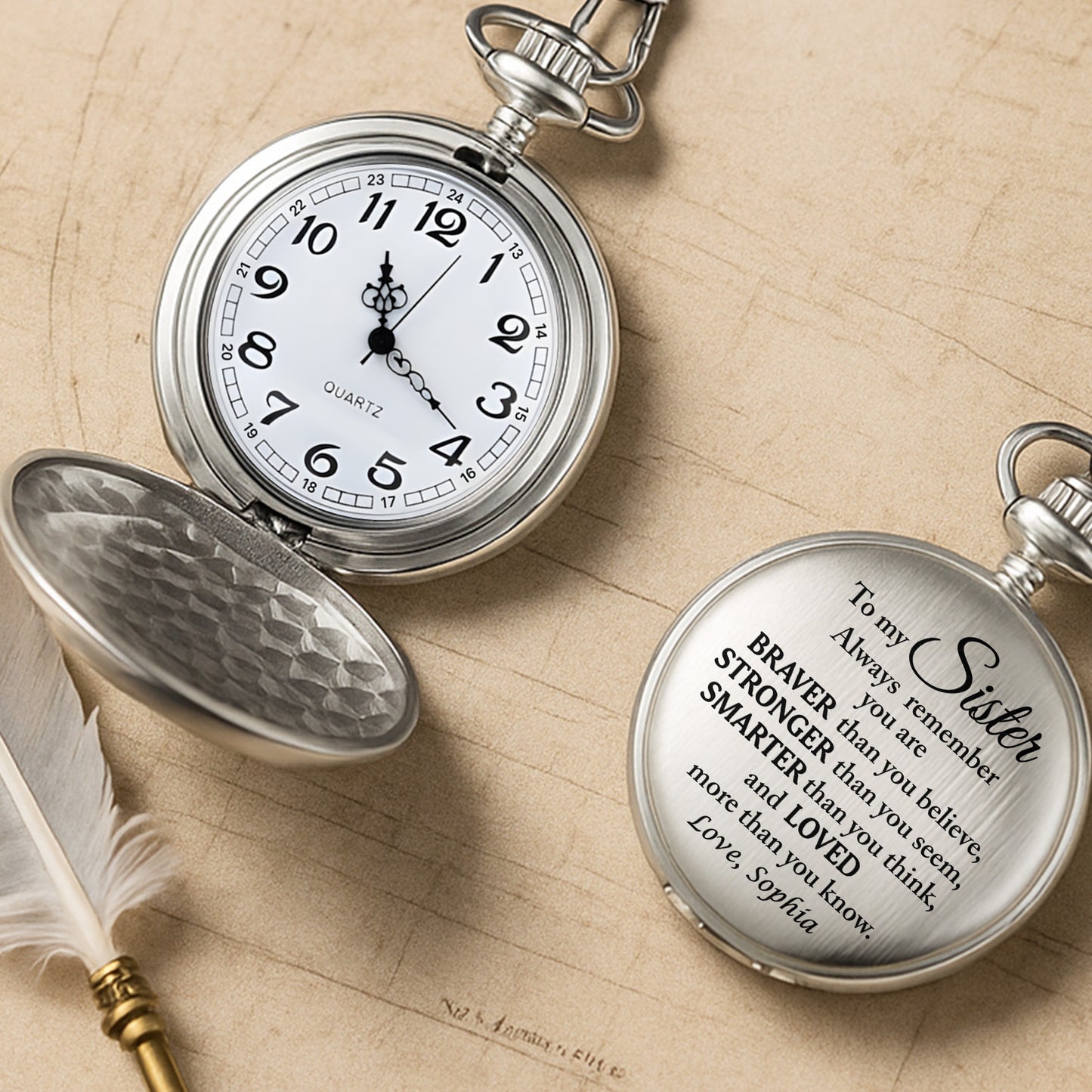 To My Sister, Always Remember You Are Braver, Stronger, Smarter