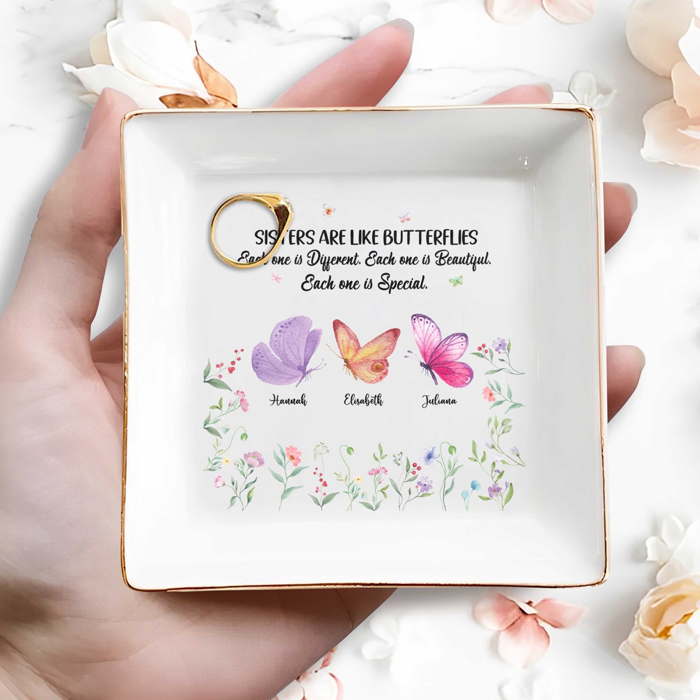 Sisters Are Like Butterflies, Each One Special