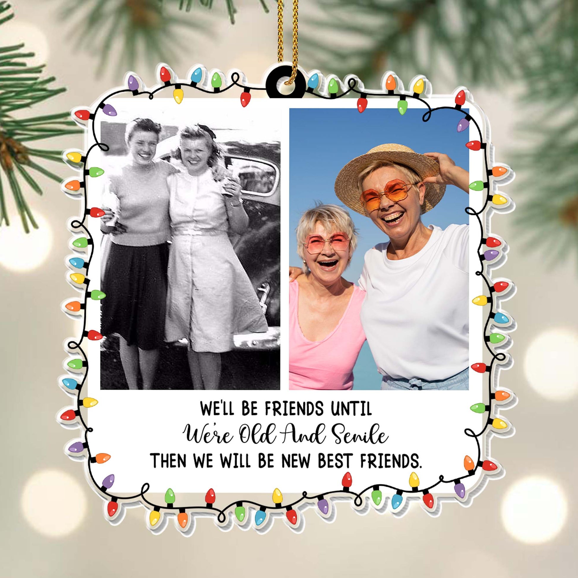We'll Be Friends Until We're Old, Christmas Lights